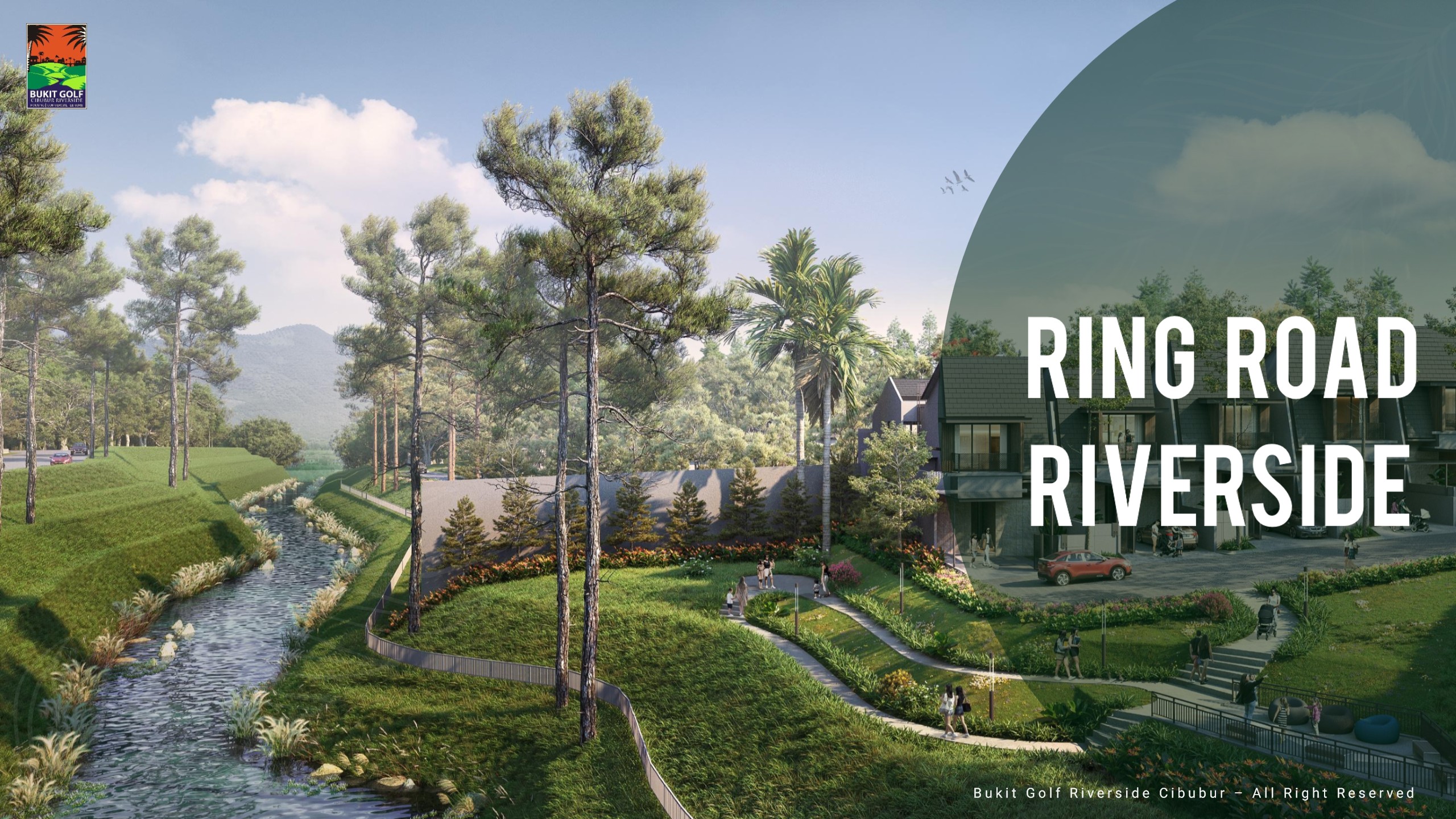 bukit-golf-riverside-cibubur-ring-road-riverside